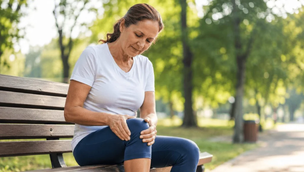 knee pain without injury after 50?
