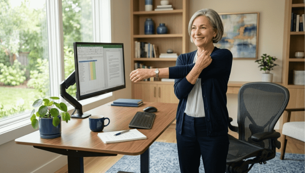 Home Office Ergonomics for Adults Over 50